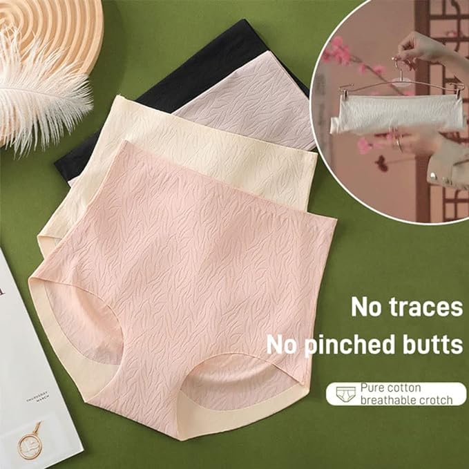 🔥Last Day Sale 50% OFF🔥🎉Pay 1 Get 3 (3packs)_Fresh Seamless High Waist Butt Lift Panties—🛫VIP Fast Shipping (Only Today)⏰