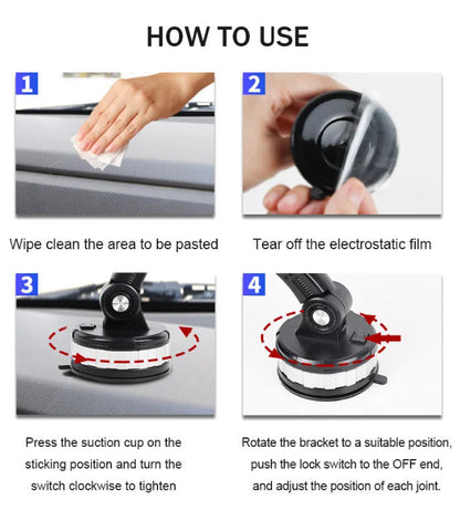 PowerGrip™ Multifunctional Car Phone Holder