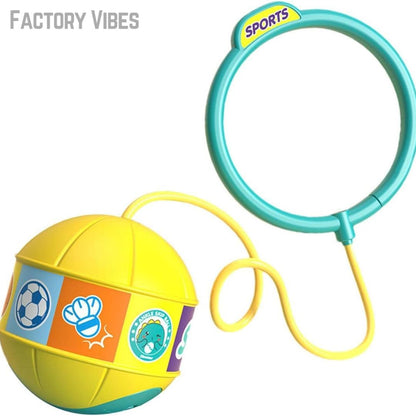 Glowing Bouncing Ball with Jump Rope for Kids