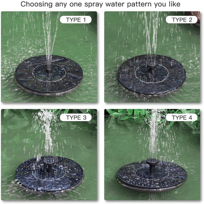 Solar Water Fountain