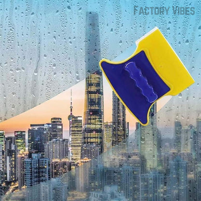 MAGNETIC WINDOW GLASS CLEANER BRUSH