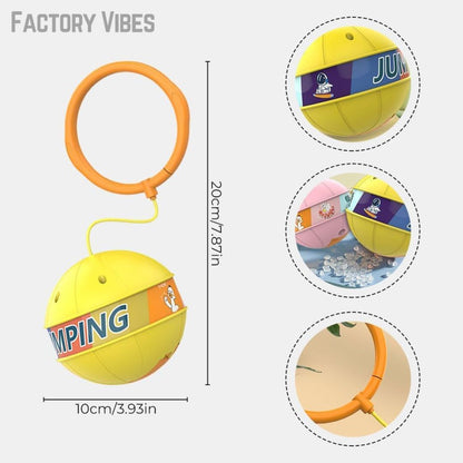 Glowing Bouncing Ball with Jump Rope for Kids