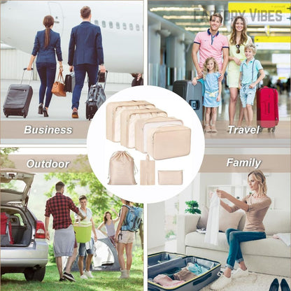 Packify™ 7 Set Packing Cubes Luggage Organizers
