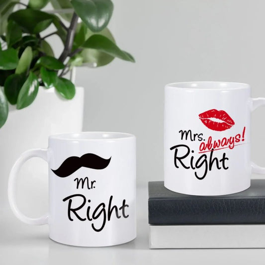 Funny Couple Mugs Set