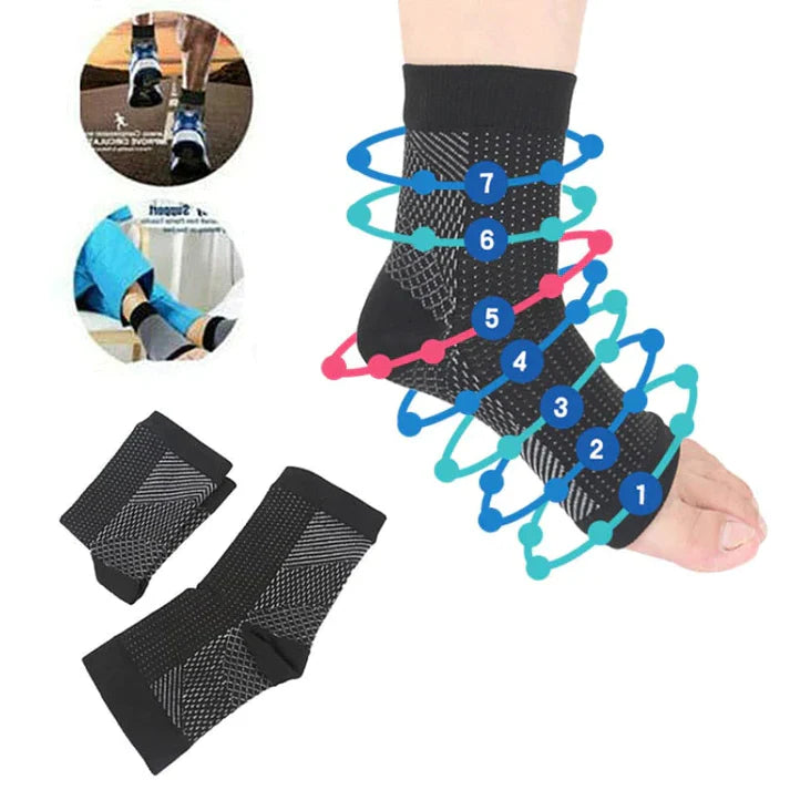 Orthopedic Neuro Socks - Pain/Swelling Healing Socks - (BUY 1 GET 1 FREE)(4.9 ⭐⭐⭐⭐⭐ 15,320 REVIEWS)