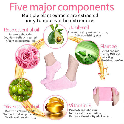 Crack Heel Silicon Spa Gel Socks