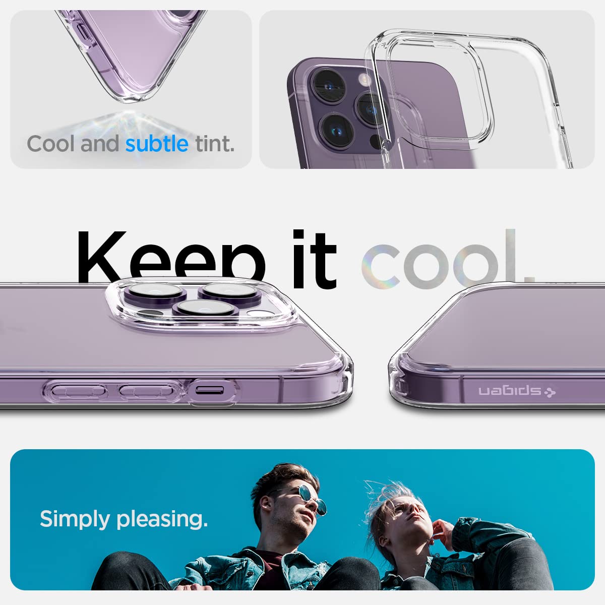 Spigen Transparent Case Compatible for iPhone