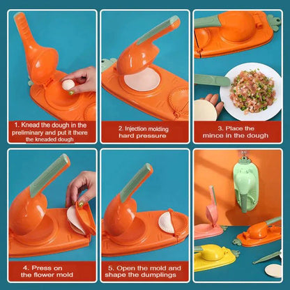 2 in 1 Dumplings (Momo's) Maker