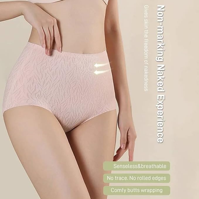 🔥Last Day Sale 50% OFF🔥🎉Pay 1 Get 3 (3packs)_Fresh Seamless High Waist Butt Lift Panties—🛫VIP Fast Shipping (Only Today)⏰