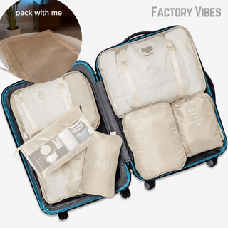 Packify™ 7 Set Packing Cubes Luggage Organizers
