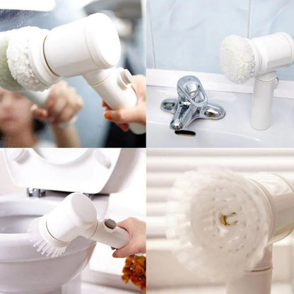 TurboClean™ 5 in 1 Multipurpose Electric Re-Chargeable Brush