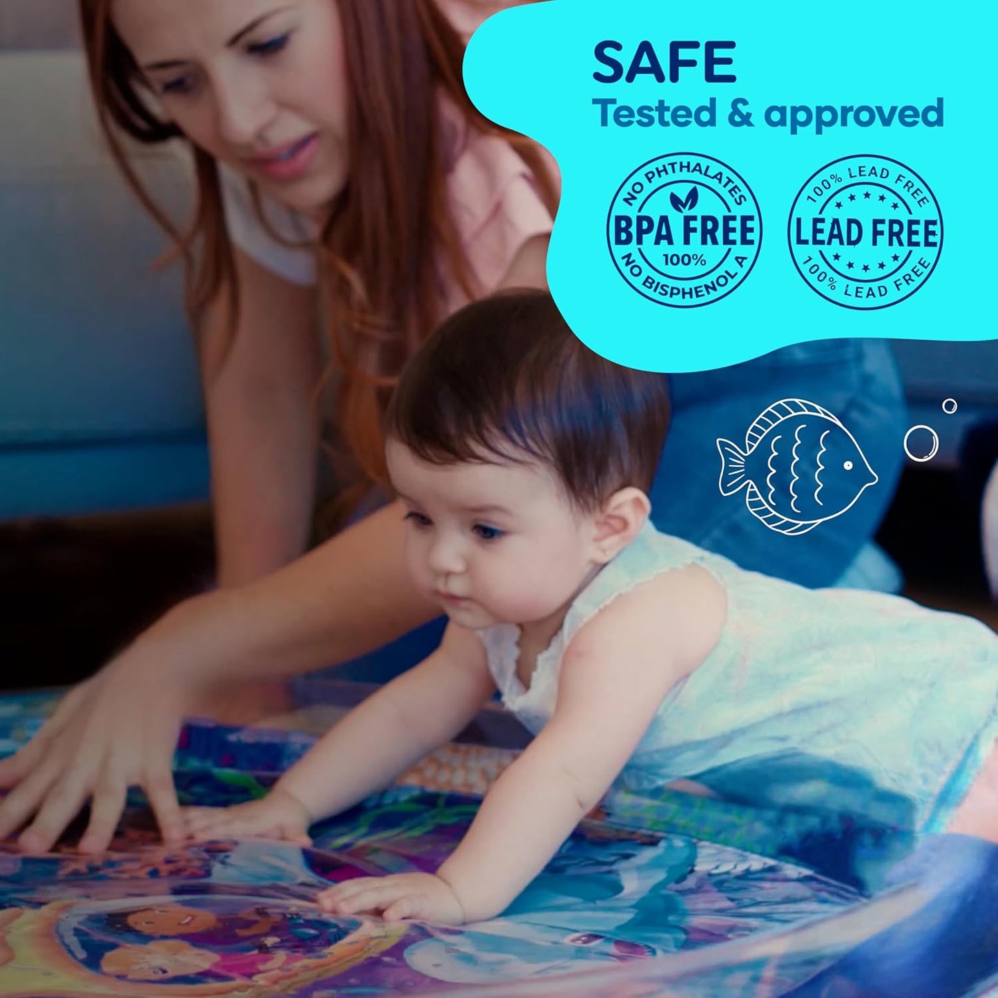 Splashie™ Water Play Mat for Kids & Pets