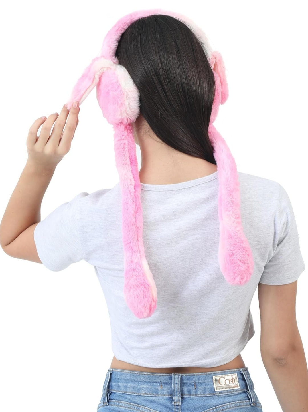 🐰 Bunny Ear Muffs For Kids — Moving-Ears Bunny Muff