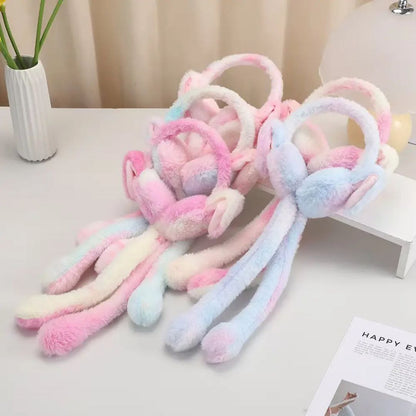 🐰 Bunny Ear Muffs For Kids — Moving-Ears Bunny Muff