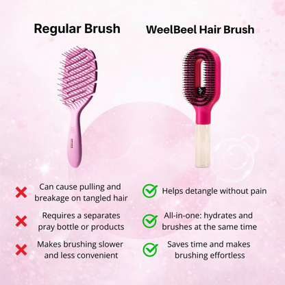 WeelBeel™ Hydrating Spray Brush Pro