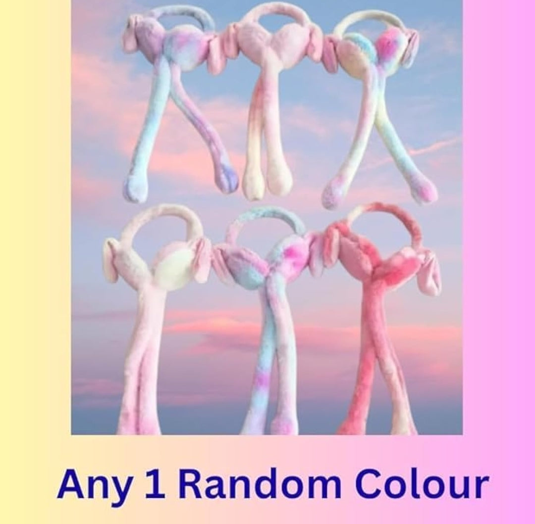 🐰 Bunny Ear Muffs For Kids — Moving-Ears Bunny Muff