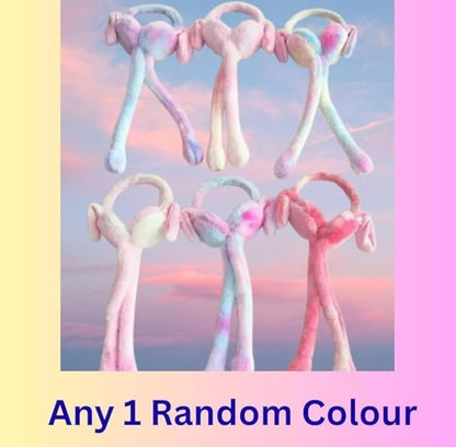 🐰 Bunny Ear Muffs For Kids — Moving-Ears Bunny Muff