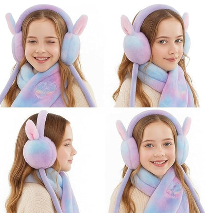 🐰 Bunny Ear Muffs For Kids — Moving-Ears Bunny Muff