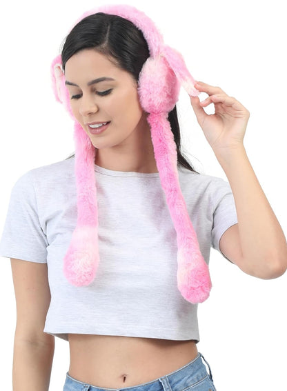 🐰 Bunny Ear Muffs For Kids — Moving-Ears Bunny Muff